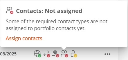 External portfolio: Domain Status