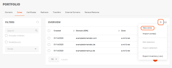 AutoDNS Domain Platform