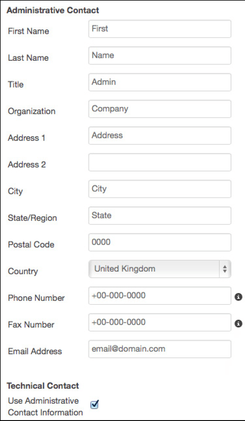 Configuration of TLS/SSL certificates (2)