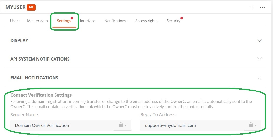 Required checks and updates