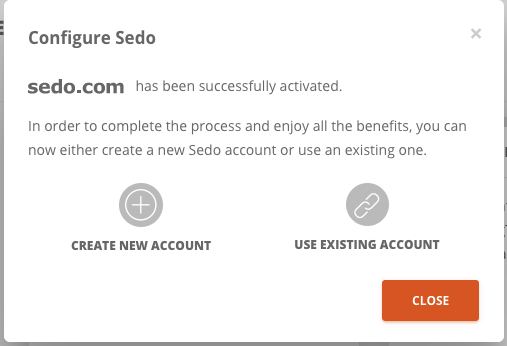 Sedo domain trade via AutoDNS platform: Activating the Sedo functions in the AutoDNS platform