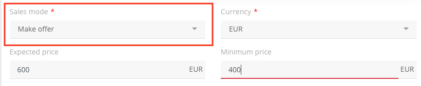 Sedo domain trade via AutoDNS platform: Make Offer - Offer domains on a negotiating basis
