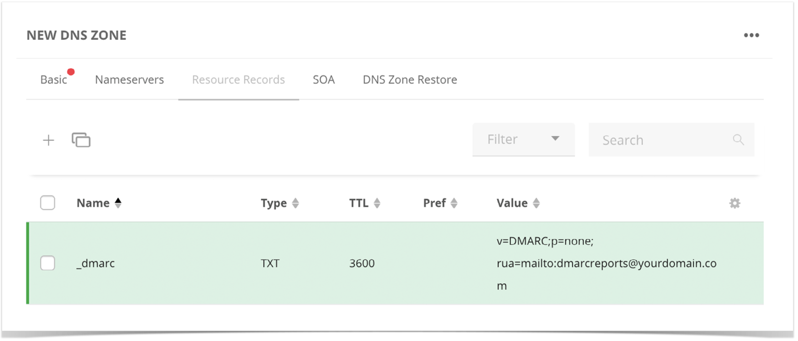 Setting up the DKIM record (2)