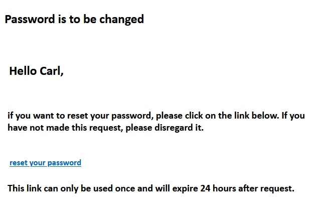 Password expiry and password reset: How to reset your password