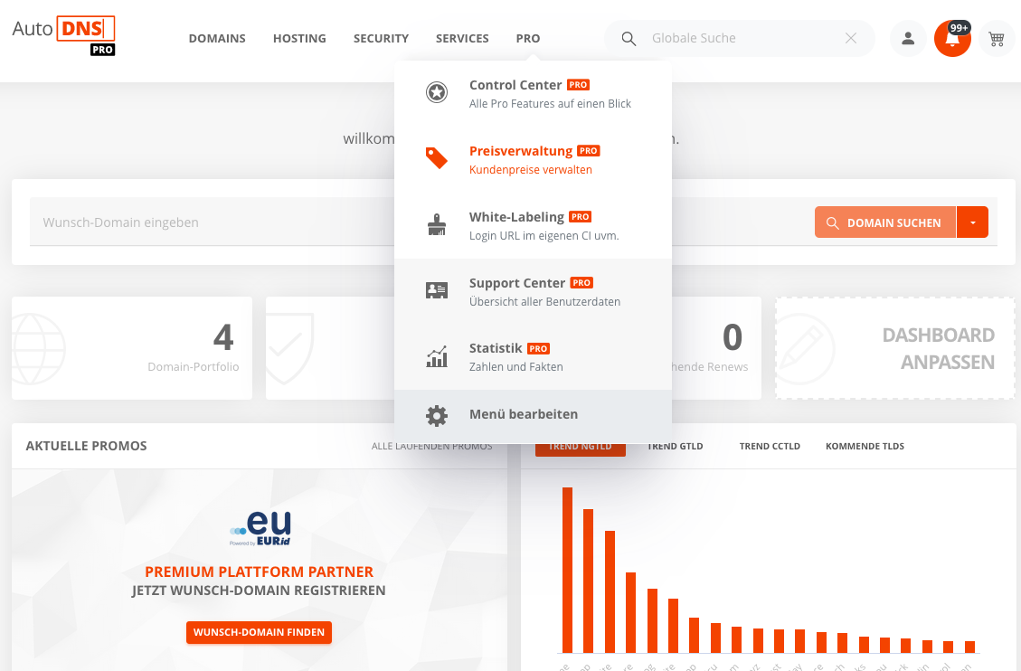 Activating price management and creating the default price list