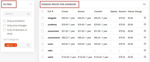 Displaying customer specified prices (2)