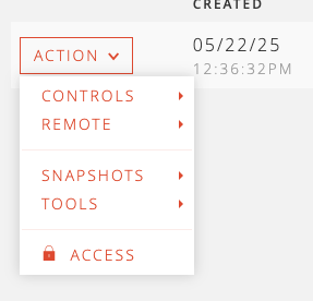 Unmanaged servers