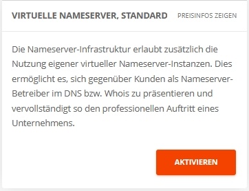 Virtuellen Nameserver (VNS) bestellen (2)