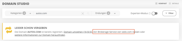Domains ankaufen