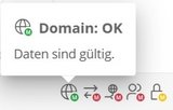 Der Domain-Status